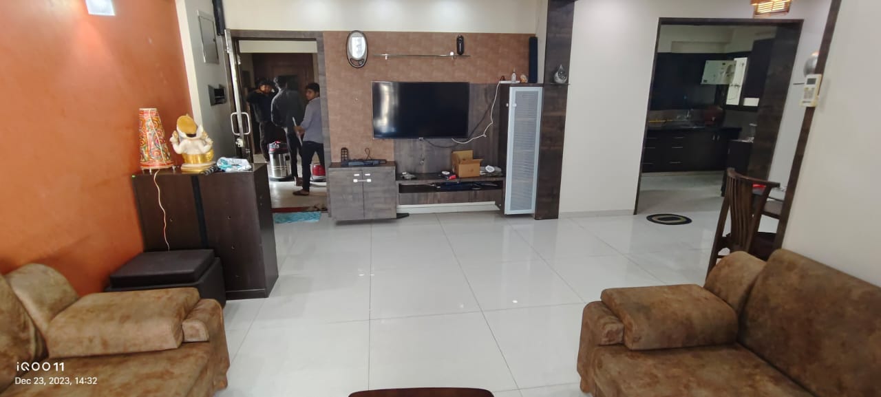 3 BHK + Extra Room Apartment For Rent in Shela