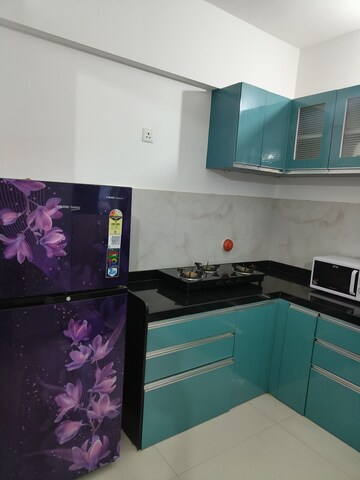Kitchen in 3 BHK Apartment at Majestique Signature Towers, Balewadi – for Rent