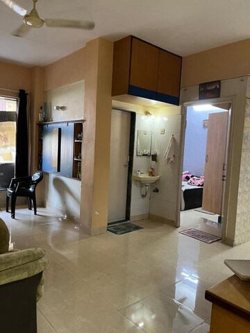 Living Room in 2 BHK Apartment at Shree Shantiniketan CHS, Kharghar – for Sale