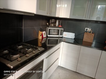Kitchen in 3 BHK Apartment at M3M Golf Estate, Sector 65 – for Rent