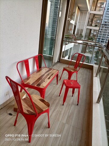 Balcony in 3 BHK Apartment at M3M Golf Estate, Sector 65 – for Rent