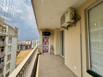 Balcony in 3 BHK Apartment at Sushma Crescent, Dhakoli – for Rent