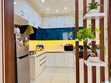 Team Area in 3 BHK Apartment at Sushma Crescent, Dhakoli – for Rent