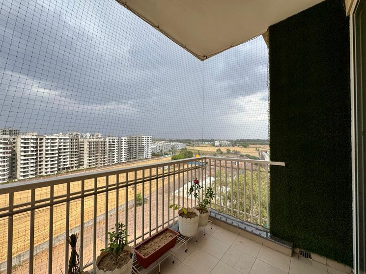 Balcony, sushma-crescent 3 Bedroom 1660 Sq.Ft. Apartment In Dhakoli Zirakpur 8761827