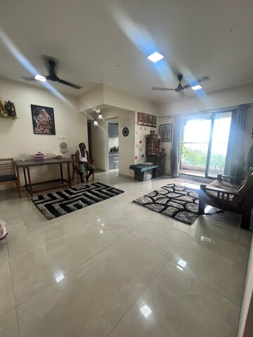 Living Room in 2 BHK Apartment at Parsik Nagar – for Sale