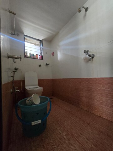 Bathroom in 2 BHK Apartment at Parsik Nagar – for Sale