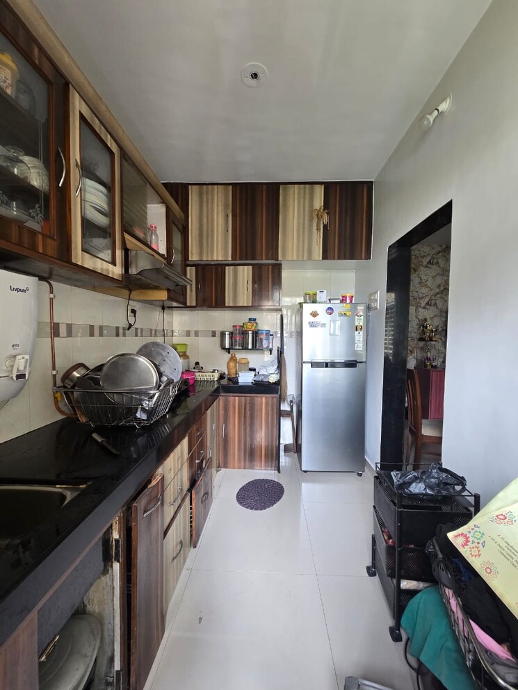 Kitchen, parsik nagar 2 Bedroom 970 Sq.Ft. Apartment In Parsik Nagar Thane 8761841