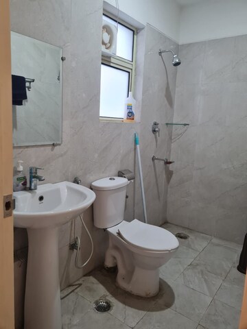 Bathroom in 3 BHK Apartment at Puri Aman Vilas, Sector 89 – for Rent