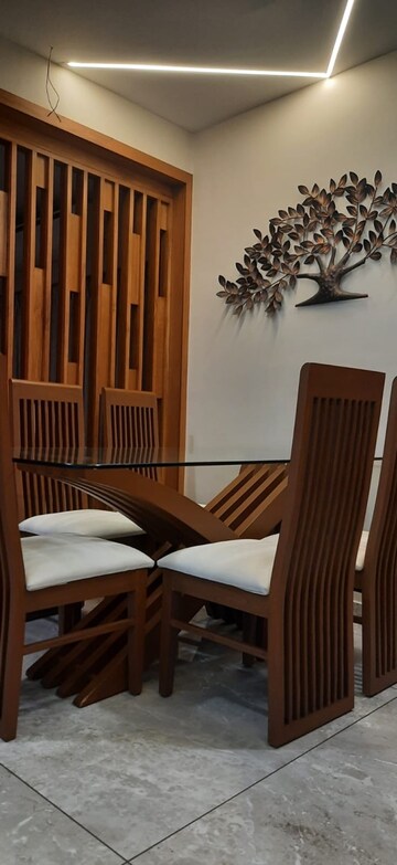 Living Room in 3 BHK Apartment at Prahlad Nagar – for Sale