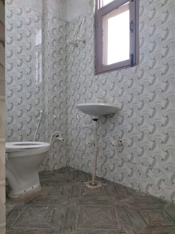 Bathroom in 1 RK Builder Floor at Sector 122 – for Rent