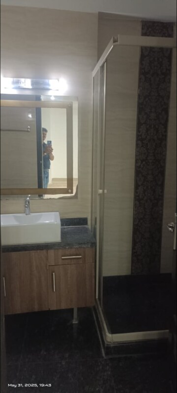 Bathroom in 3 BHK Builder Floor at Sarvodaya Enclave – for Rent