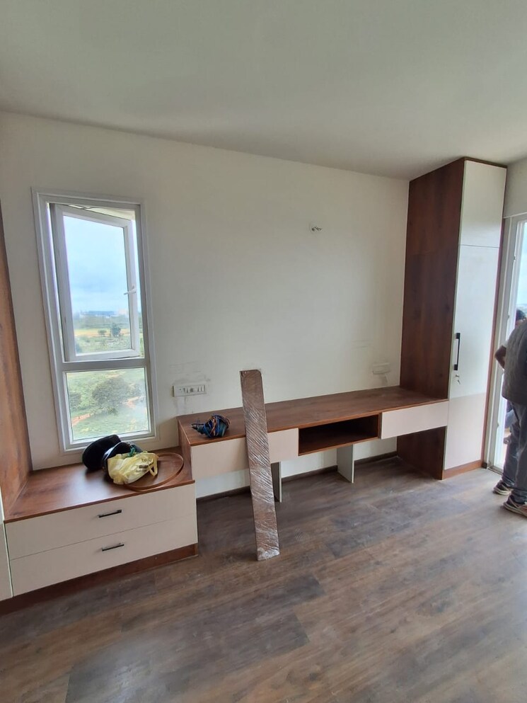 Living Room, godrej-aqua 3 Bedroom 1461 Sq.Ft. Apartment In International Airport Road Bangalore 8761879