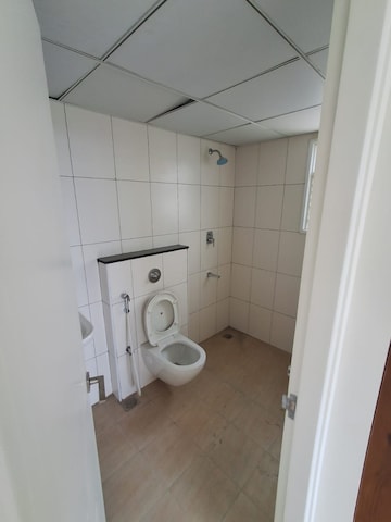 Bathroom in 3 BHK Apartment at Godrej Aqua, International Airport Road – for Rent