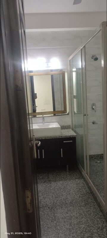 Kitchen in 3 BHK Builder Floor at Sarvodaya Enclave – for Rent