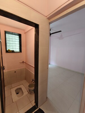 Bathroom in 1 BHK Apartment at Krishna sthal Dwaraka 1, Mira Road – for Sale