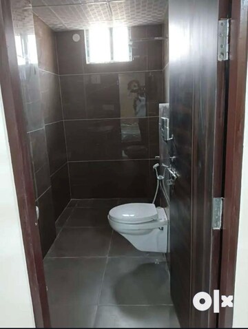 Bathroom in 3 BHK Apartment at Ved Heights 18, Mansarovar Extension – for Rent