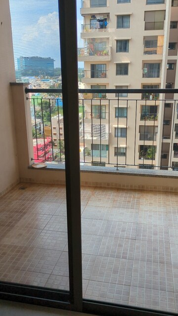 Balcony in 3 BHK Apartment at Sobha Palm Courts, Kogilu – for Rent
