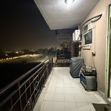 Balcony in 2 BHK Apartment at Signature Global Andour Height, Sector 73 – for Rent