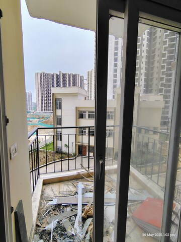 Balcony in 3 BHK Apartment at Tech Zone 4 Greater Noida – for Rent