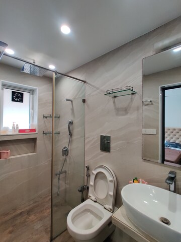 Bathroom in 2 BHK Apartment at Union Park Khar West, Khar West – for Rent