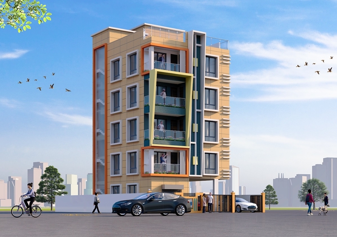 3 BHK + Study Room Apartment For Sale in Individual Freehold 225 K