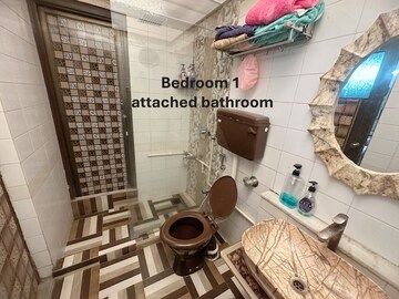 Attached Bathroom in 3 BHK Apartment at Raghunath Vihar, Kharghar – for Sale