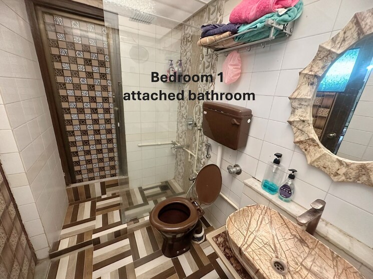 Attached Bathroom, raghunath-vihar 3 Bedroom 1400 Sq.Ft. Apartment In Kharghar Navi Mumbai 8730133