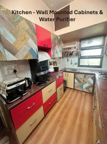 Kitchen in 3 BHK Apartment at Raghunath Vihar, Kharghar – for Sale
