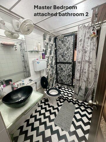 Attached Bathroom in 3 BHK Apartment at Raghunath Vihar, Kharghar – for Sale