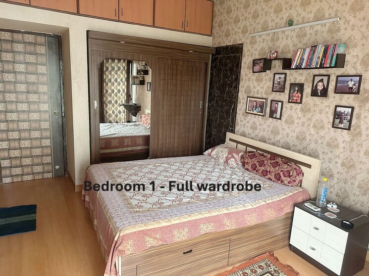 Bedroom, raghunath-vihar 3 Bedroom 1400 Sq.Ft. Apartment In Kharghar Navi Mumbai 8730133