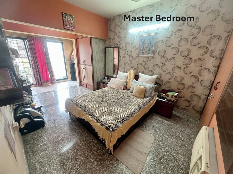 Bedroom, raghunath-vihar 3 Bedroom 1400 Sq.Ft. Apartment In Kharghar Navi Mumbai 8730133