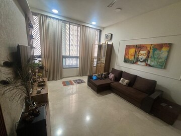 Living Room in 3 BHK Apartment at Piramal Vaikunth, Balkum Pada – for Rent