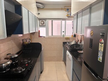 Kitchen in 2 BHK Apartment at Prestige High Fields, Gachibowli – for Sale