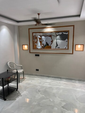 Living Room in 4 BHK Builder Floor at Jasola – for Sale
