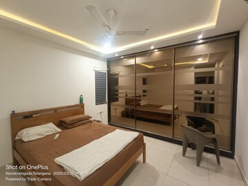 Living Room in 3 BHK Apartment at Jains Carlton Creek, Khajaguda – for Rent