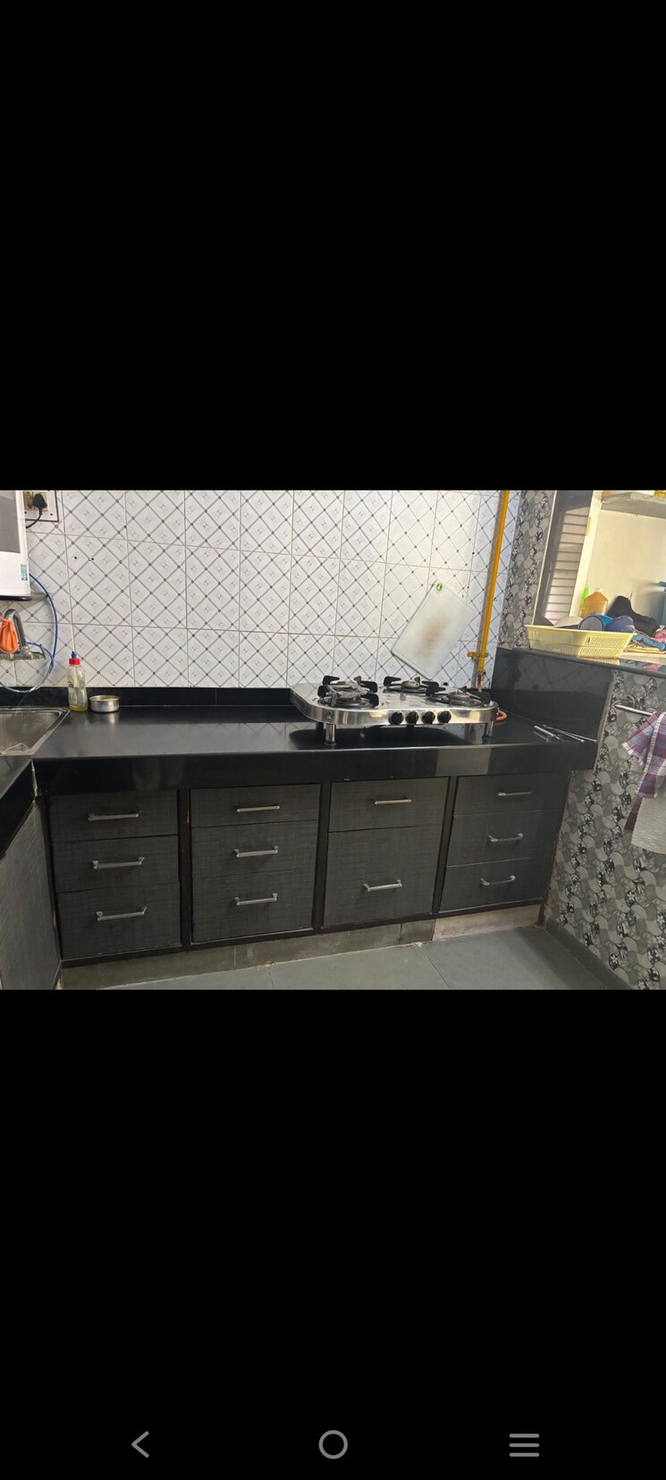 Kitchen, akshar-stadia 3 Bedroom 1400 Sq.Ft. Apartment In Thaltej Ahmedabad 8762100