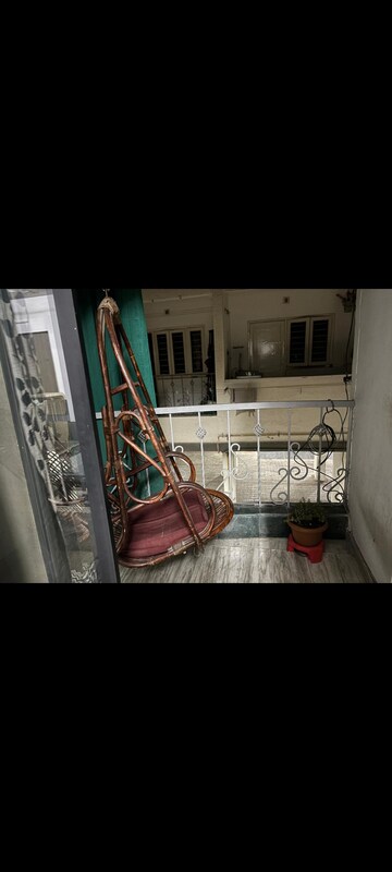 Balcony in 3 BHK Apartment at Akshar Stadia, Thaltej – for Rent