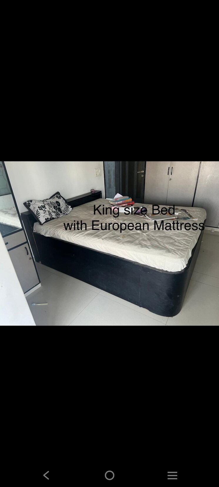 Bedroom, simandhar-parth-indraprasth-tower 3 Bedroom 1700 Sq.Ft. Apartment In Vastrapur Ahmedabad 8762126