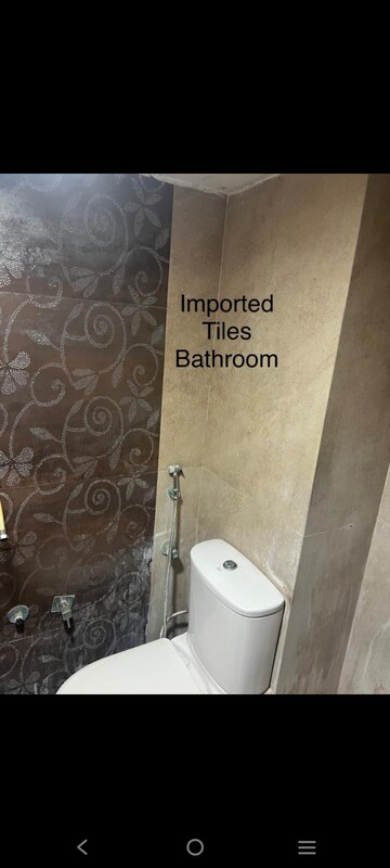 Bathroom in 3 BHK Apartment at Simandhar Parth Indraprasth Tower, Vastrapur – for Rent