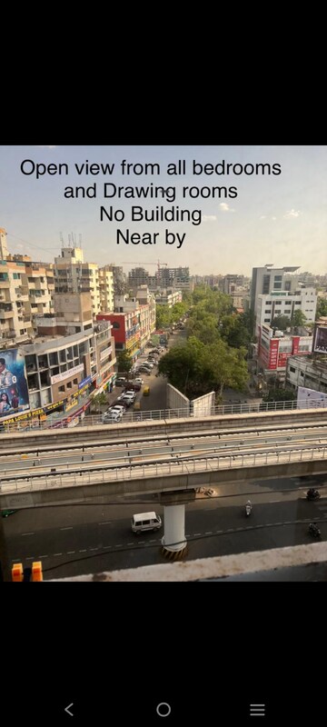 3 BHK Apartment – Exterior View View at Simandhar Parth Indraprasth Tower, Vastrapur - for Rent