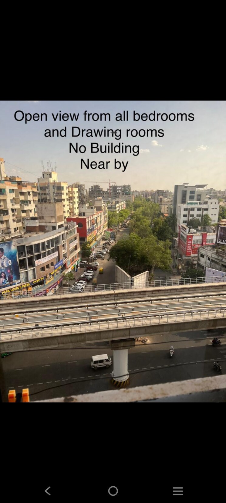 Exterior View, simandhar-parth-indraprasth-tower 3 Bedroom 1700 Sq.Ft. Apartment In Vastrapur Ahmedabad 8762126