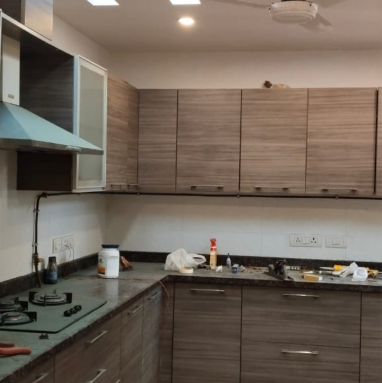 Kitchen, shivalik colony 3 Bedroom 1900 Sq.Ft. Builder Floor In Shivalik Colony Delhi 8762129