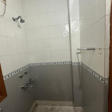 Bathroom in 3 BHK Builder Floor at Greater Kailash I – for Rent
