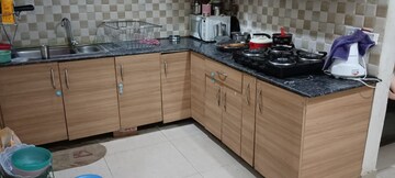 Kitchen in 3 BHK Apartment at Gaur City 2, Sector 16c Greater Noida – for Rent