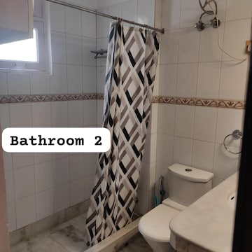 Staircase in 3 BHK Builder Floor at Vikram Nagar – for Rent