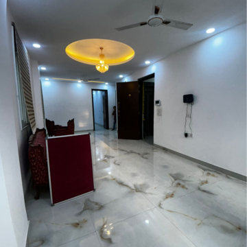 Living Room in 3 BHK Builder Floor at Lajpat Nagar 4 – for Rent