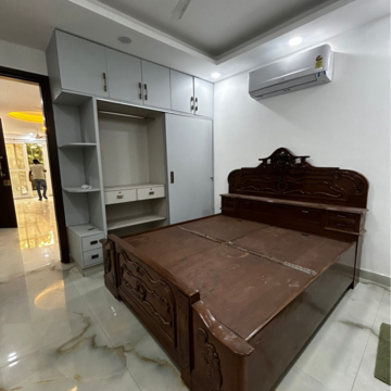 Bedroom in 3 BHK Builder Floor at Lajpat Nagar 4 – for Rent