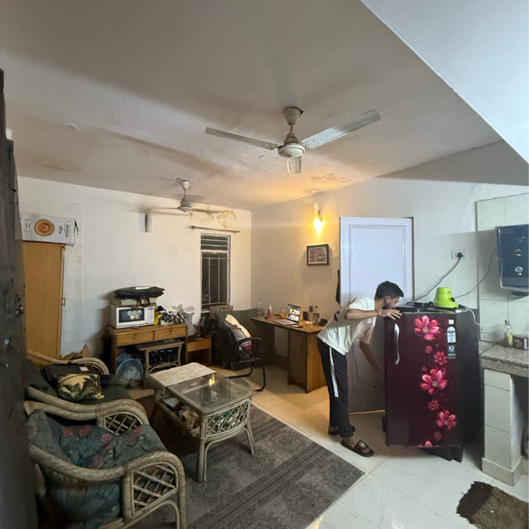 Living Room, greater kailash i 1.5 Bedroom 1000 Sq.Ft. Builder Floor In Greater Kailash I Delhi 8762179