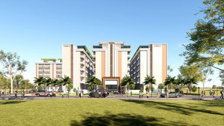 Exterior View, sector 1 greater noida 3 Bedroom 1450 Sq.Ft. Builder Floor In Sector 1 Greater Noida Greater Noida 8762181