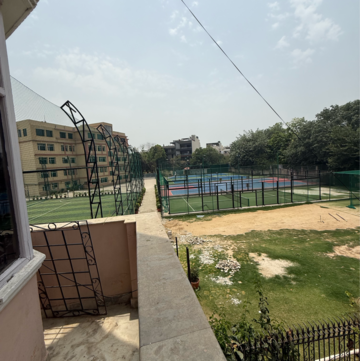 Balcony in 2 BHK Builder Floor at Chittaranjan Park – for Rent